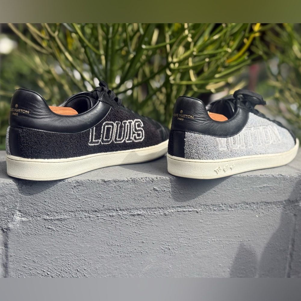 Louis Vuitton Luxembourg Sneakers (Black & Grey, Men’s 10.5US)